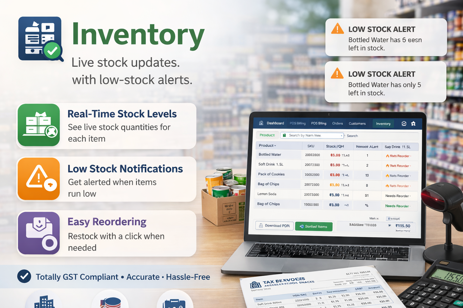 Inventory software preview